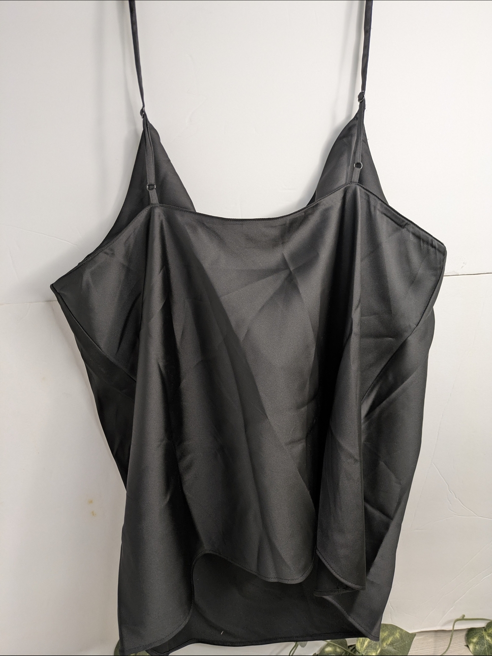 The Drop Women’s Black Satin Cowl Neck Camisole - Picture 4 of 5